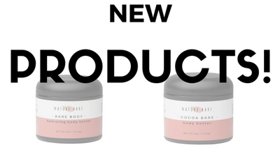 New Products! Cocoa Bare & Bare Body!