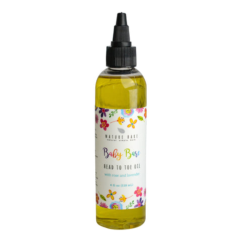 Baby Bare - Rose & Lavender | Head to Toe Baby Oil | 2 & 4oz