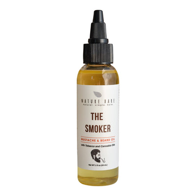 The Smoker | Mustache & Beard Oil - Made with Tobacco and Hemp Oils | 2 & 4oz