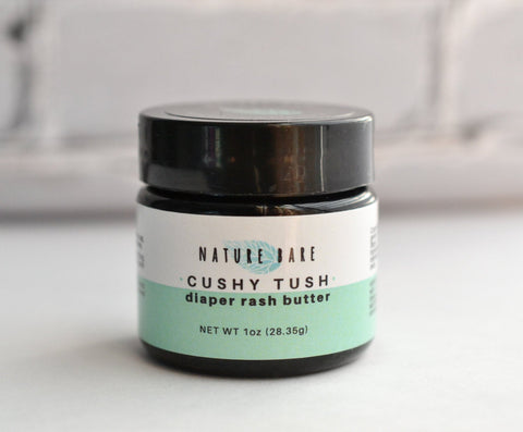 Not Shipping Until Sep 2023 - Cushy Tush | Natural Bentonite Clay Based Diaper Rash Cream | 1 & 2 oz