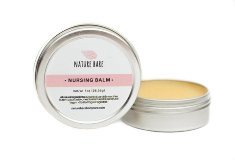 Not Shipping Until Sep 2023 - Nursing Balm | Cream for Sore and Cracked Nipples due to Breastfeeding | 1oz & 2oz